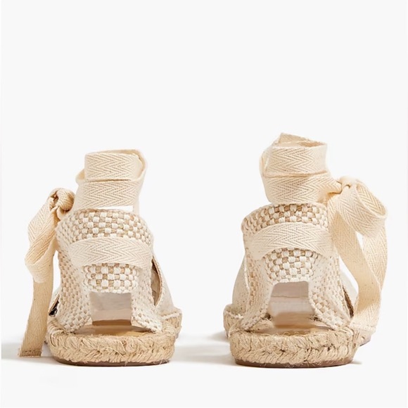 J. Crew D’Orsay lace-up Espadrilles - Picture 2 of 7
